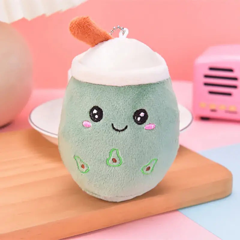 porte clé bubble tea - Vert