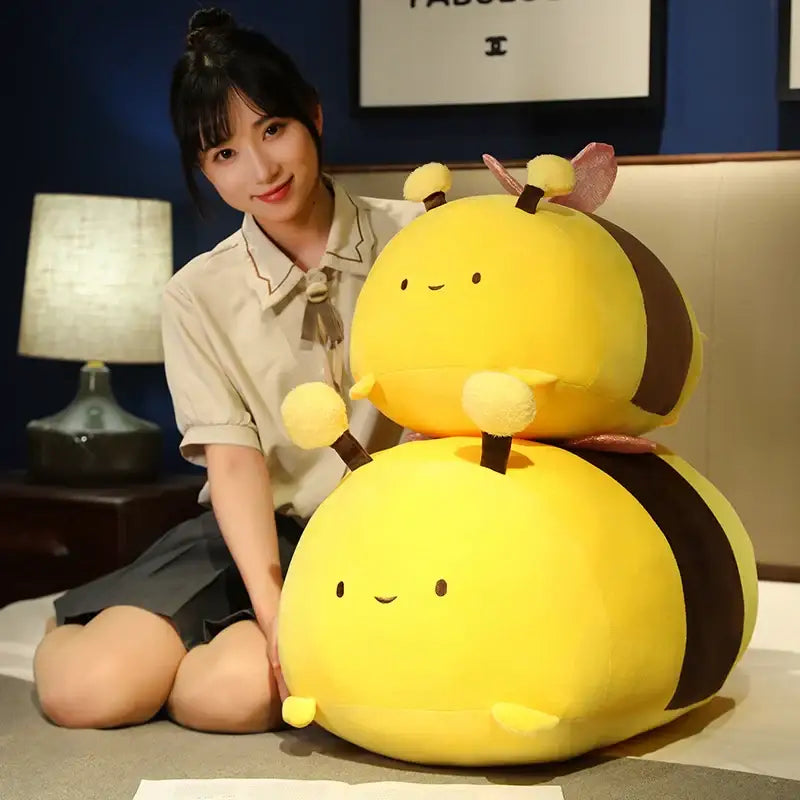 peluche abeille geante