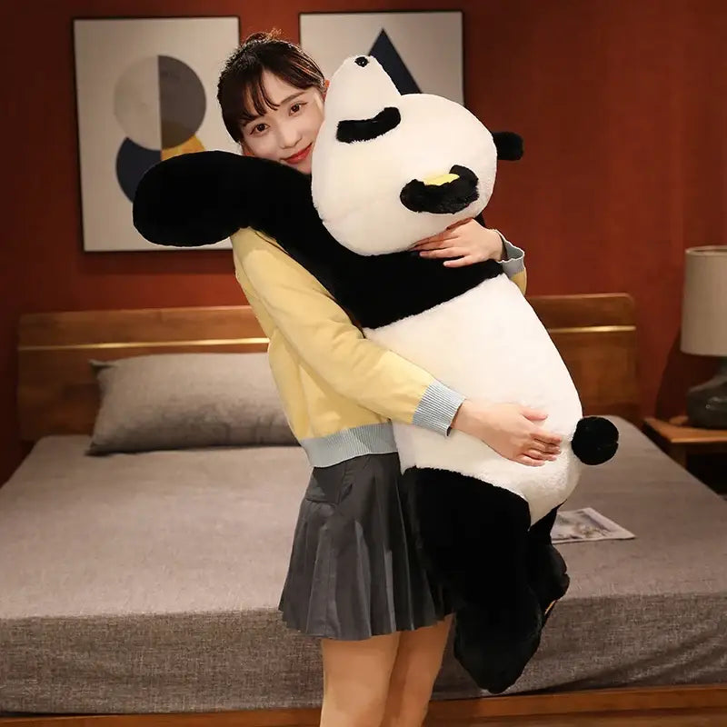 grand panda peluche