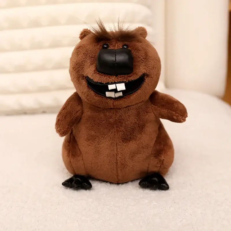 castor peluche - 22cm