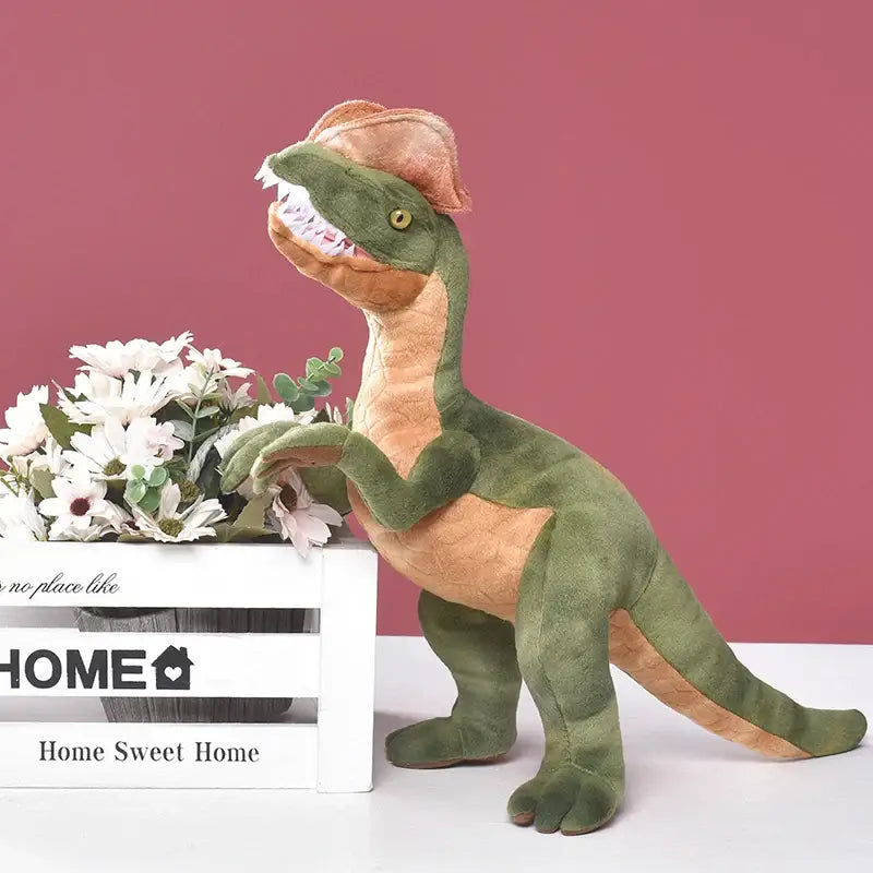 dilophosaurus peluche - Sans Cou