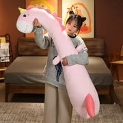 licorne géante en peluche