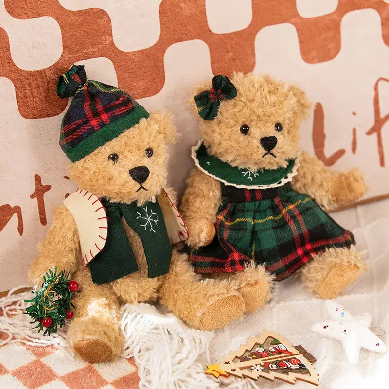 ours de Noël en peluche