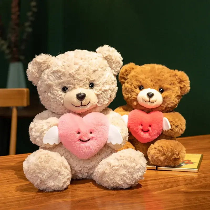ours en peluche avec coeur