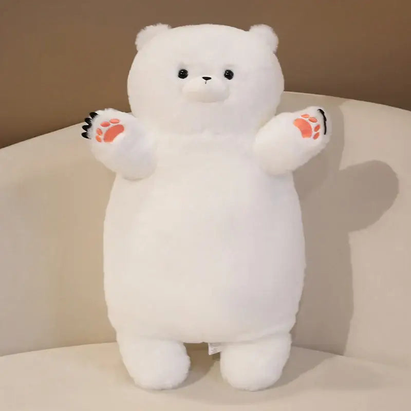 ours en peluche blanc - polar bear