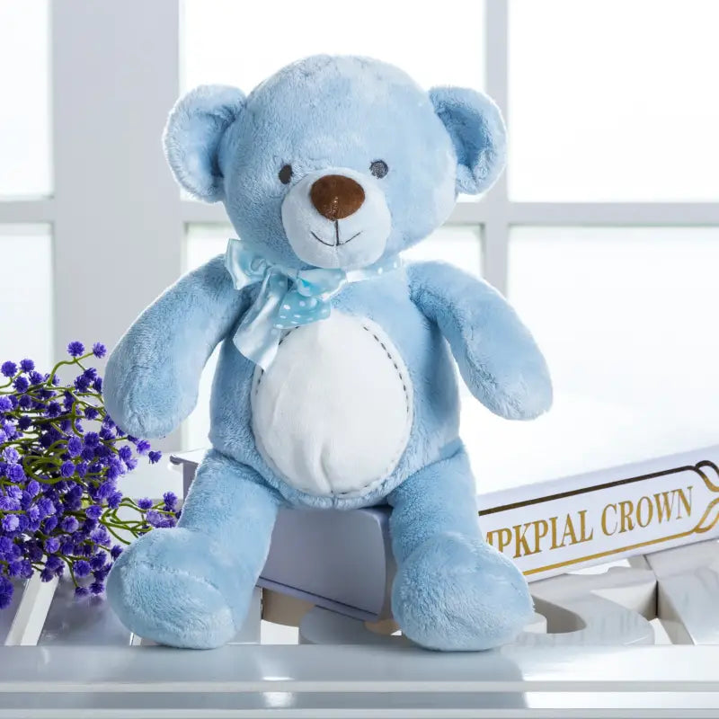 ours en peluche bleu