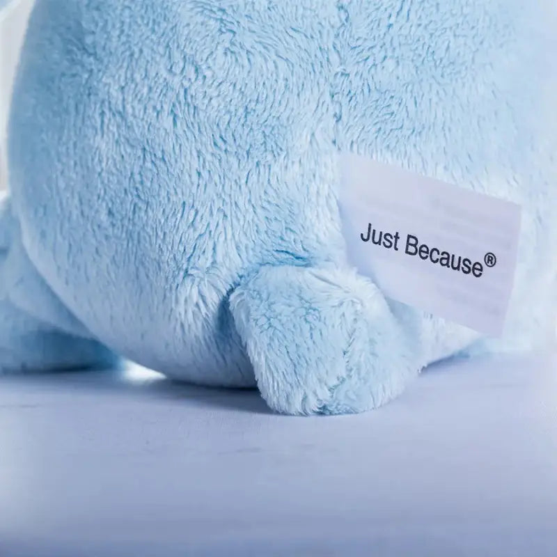 ours en peluche bleu