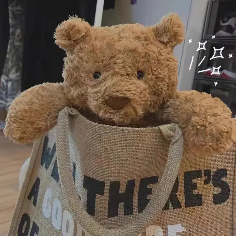 ours en peluche brun