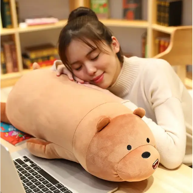 peluche geante ours brun