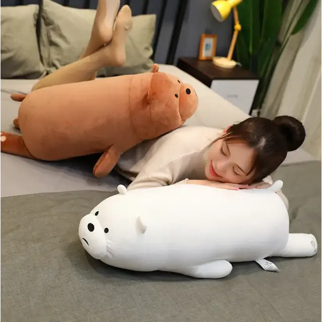 peluche geante ours brun
