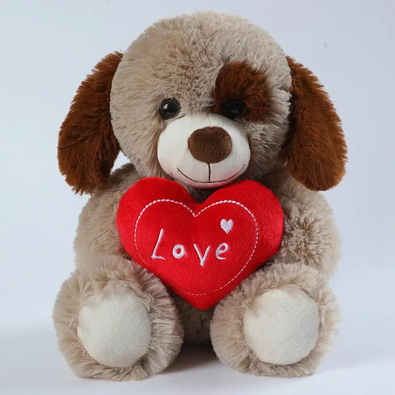 ours en peluche love - Brun Foncé