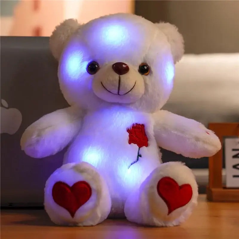 ours en peluche lumineux