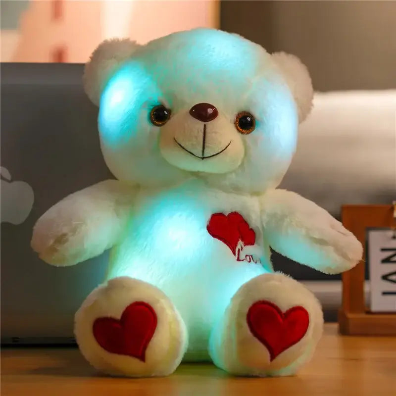 ours en peluche lumineux