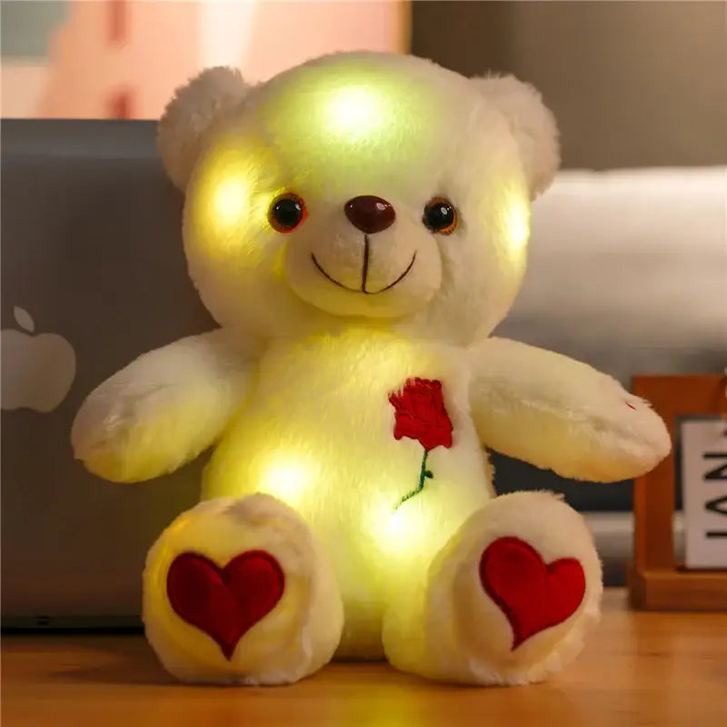 ours en peluche lumineux