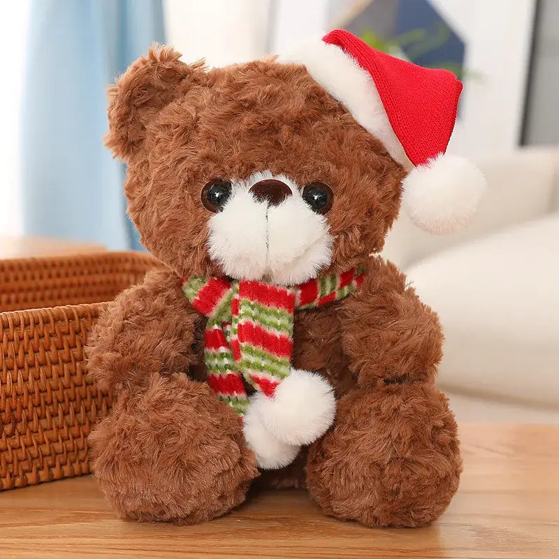 Ours en Peluche Noel - Marron - Ours en Peluche Noel