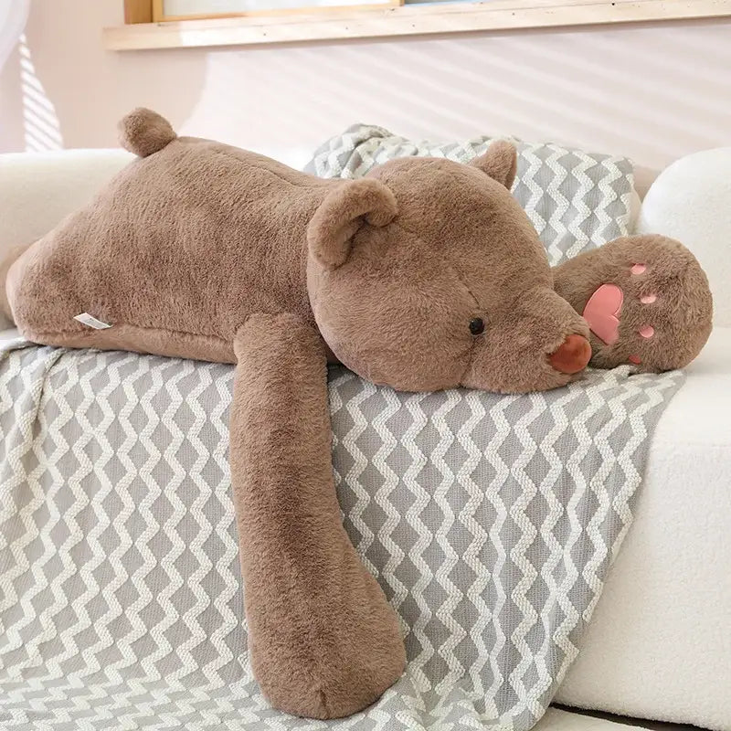 ours geant peluche - Brun / 80cm