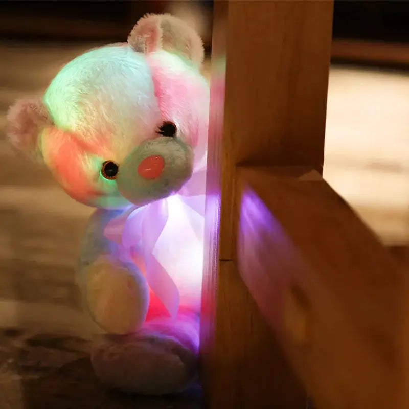 ours lumineux peluche - 30cm