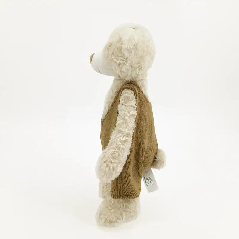 ours peluche blanc
