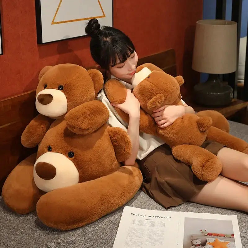 ours peluche géant