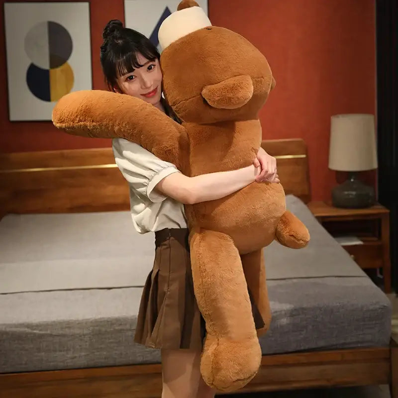 ours peluche géant