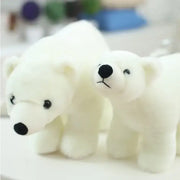 ours polaire blanc peluche - 20cm