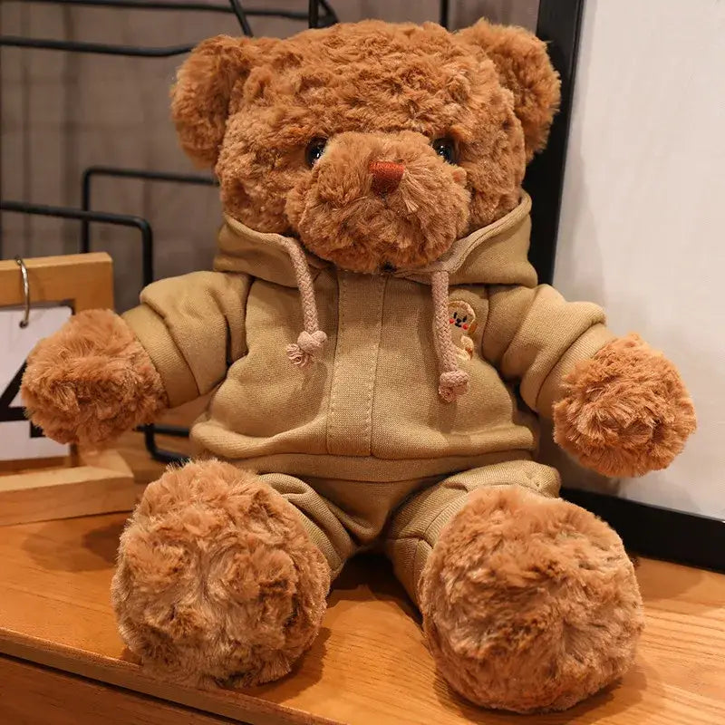 ourson brun peluche - Brun Foncé / 38cm