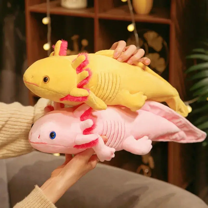 peluche axolotl