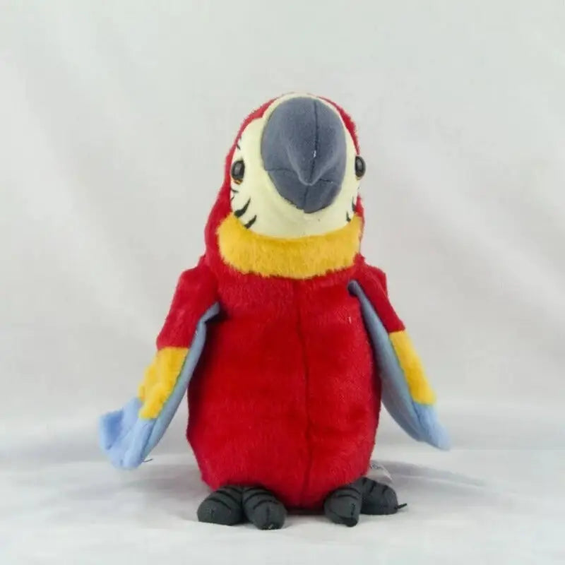 perroquet parlant peluche