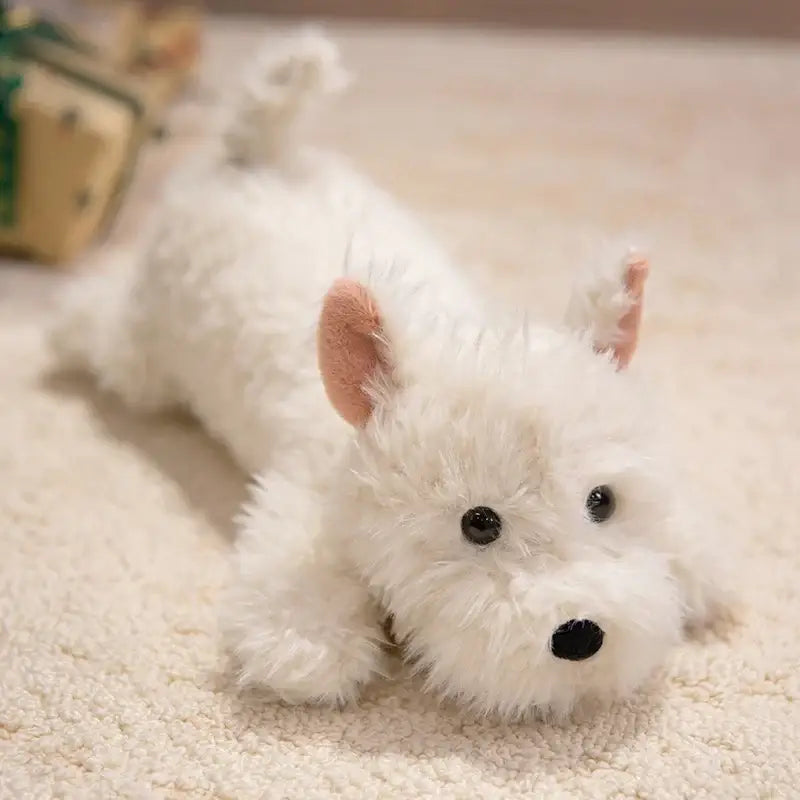 peluche westie - 43cm