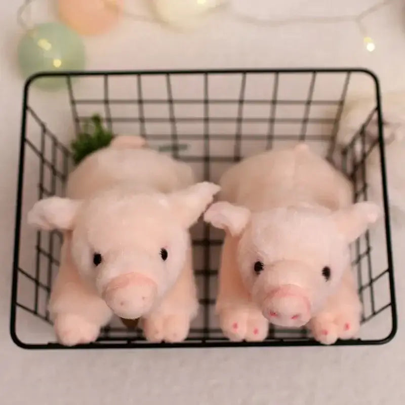 peluche petit cochon rose