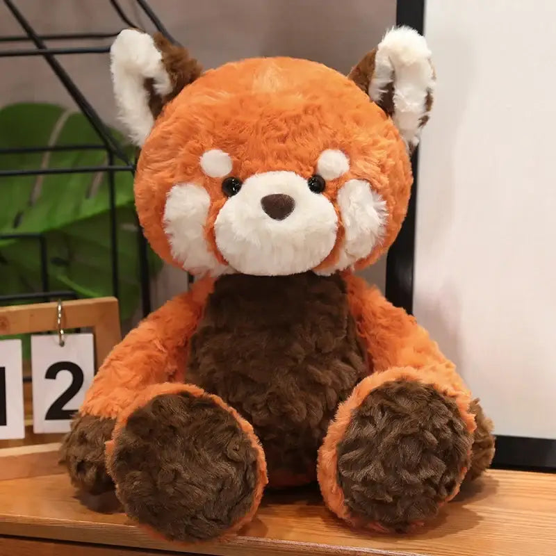 panda roux en peluche - 50cm