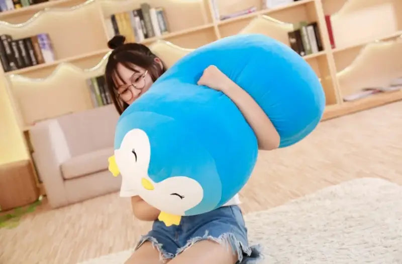 grosse peluche pingouin