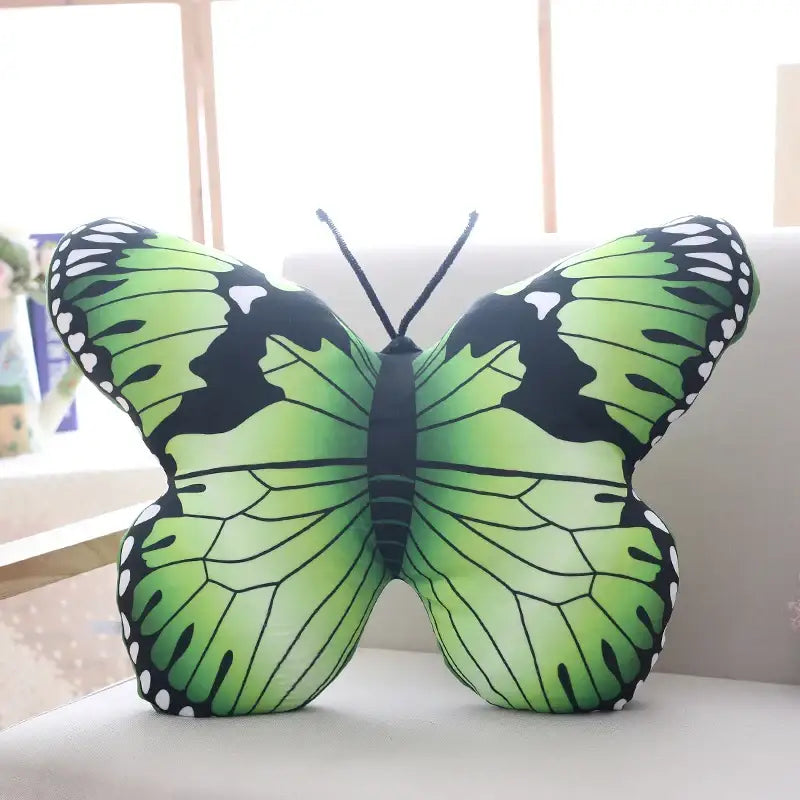 papillon peluche Vert / 30x40cm
