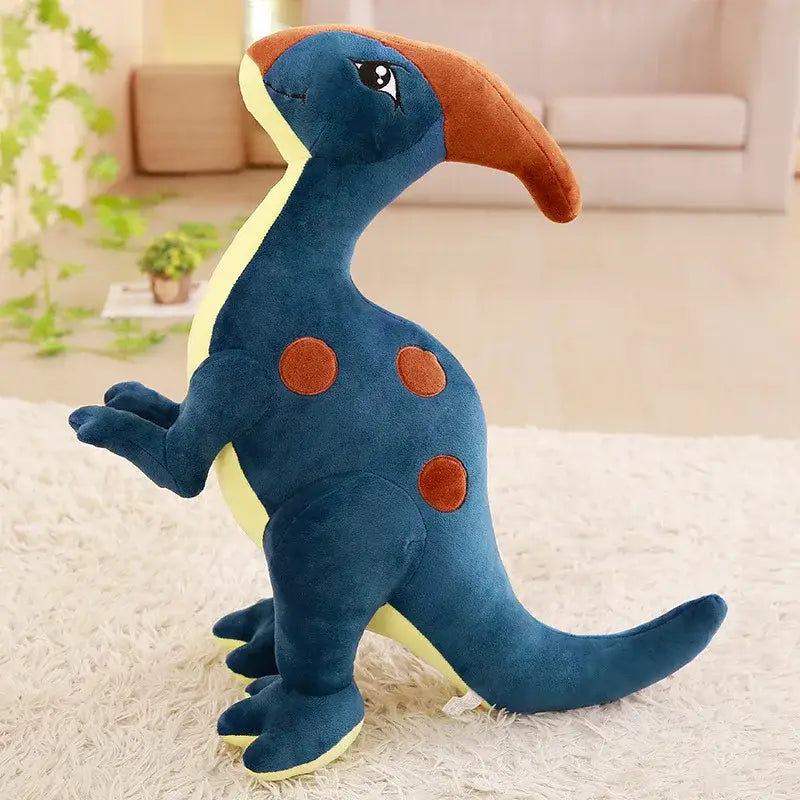 parasaurolophus peluche - Bleu / 75cm