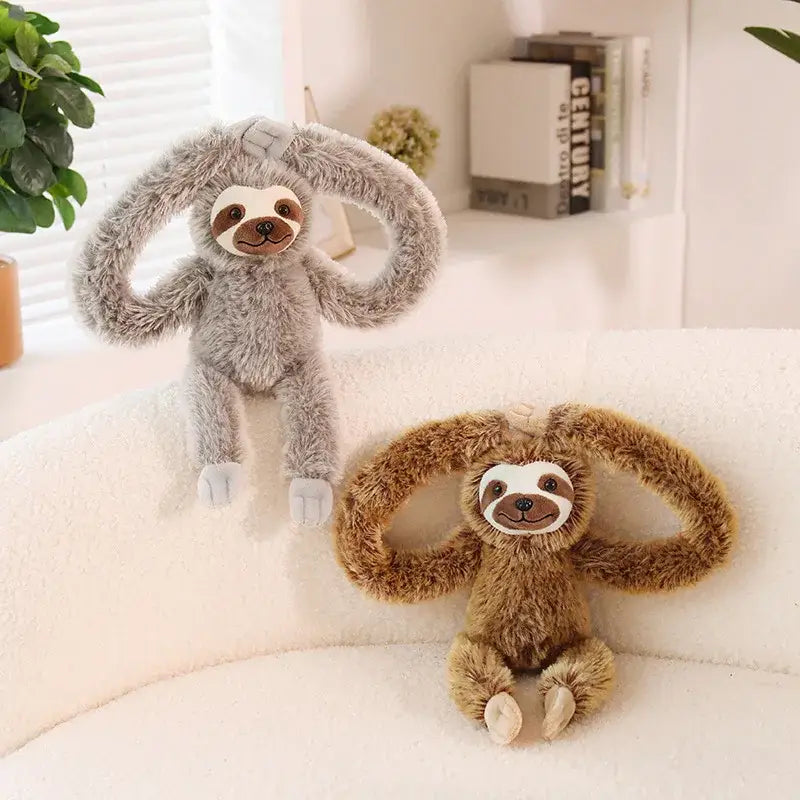 paresseux peluche bebe