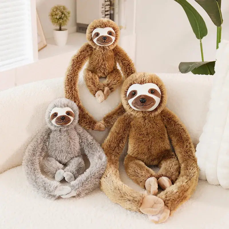 paresseux peluche bebe