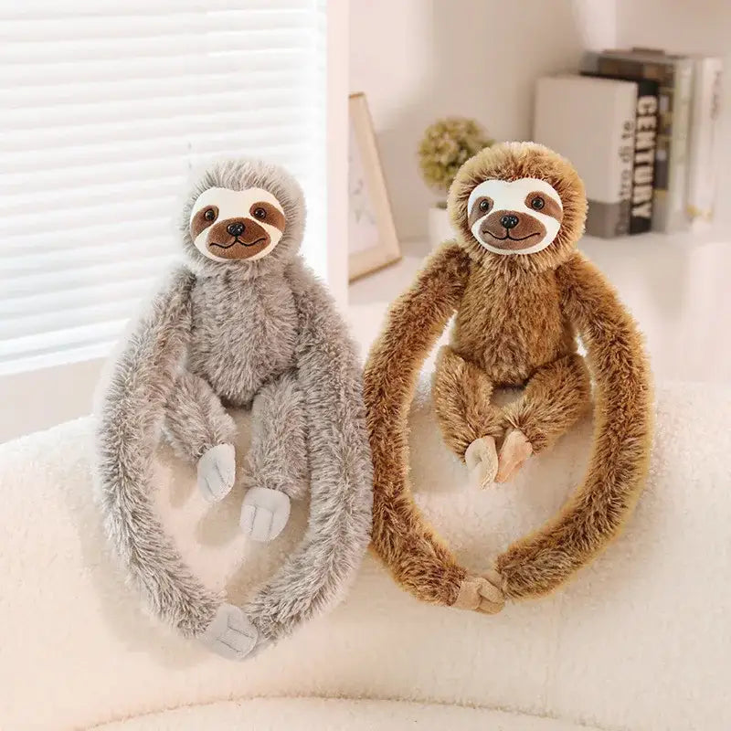 paresseux peluche bebe