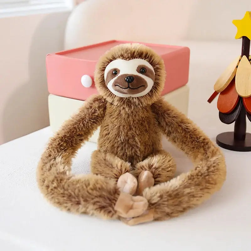 paresseux peluche bebe - Brun / 30cm