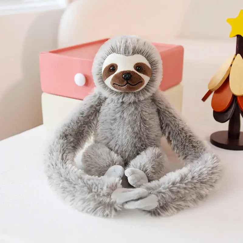 paresseux peluche bebe - Gris / 30cm