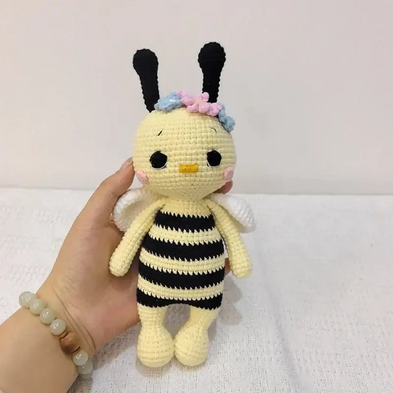 peluche abeille crochet