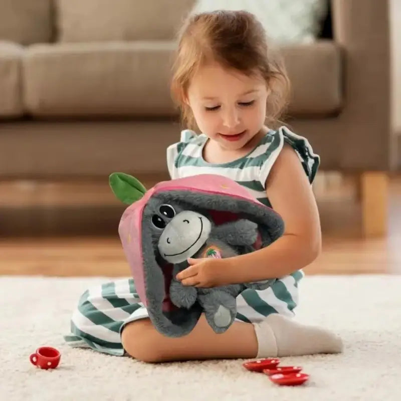 peluche ane qui respire