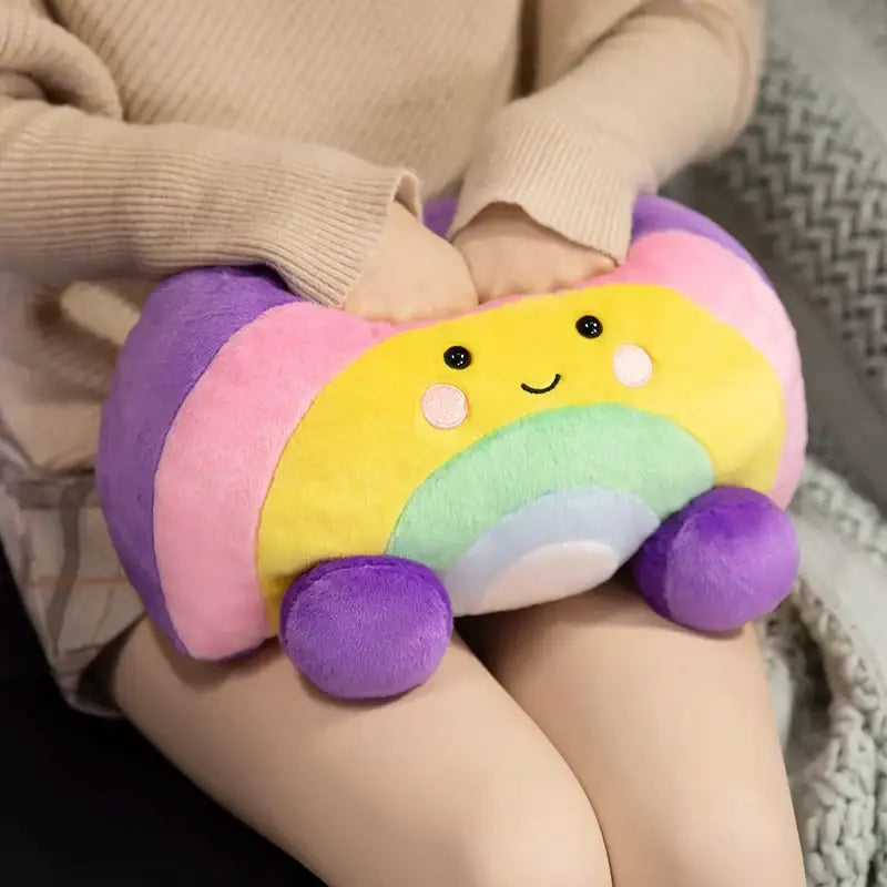 peluche arc en ciel