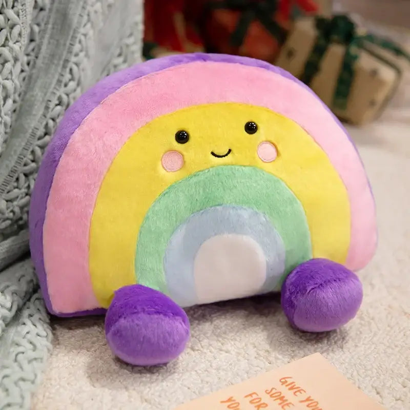 peluche arc en ciel