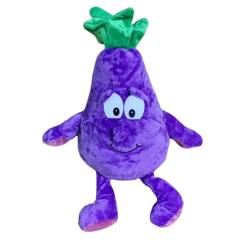 peluche aubergine