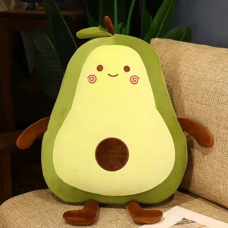 peluche avocat géante