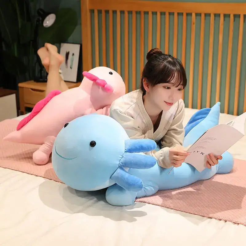 peluche axolotl kawaii
