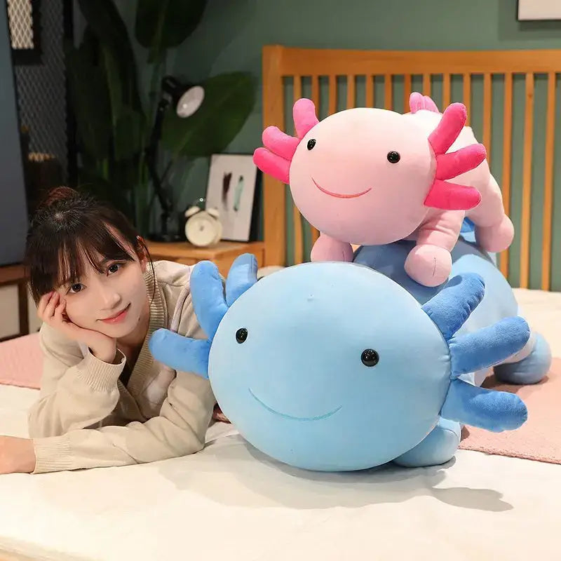 peluche axolotl kawaii