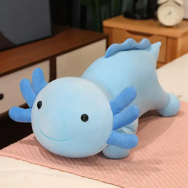 peluche axolotl kawaii Bleu / 30cm