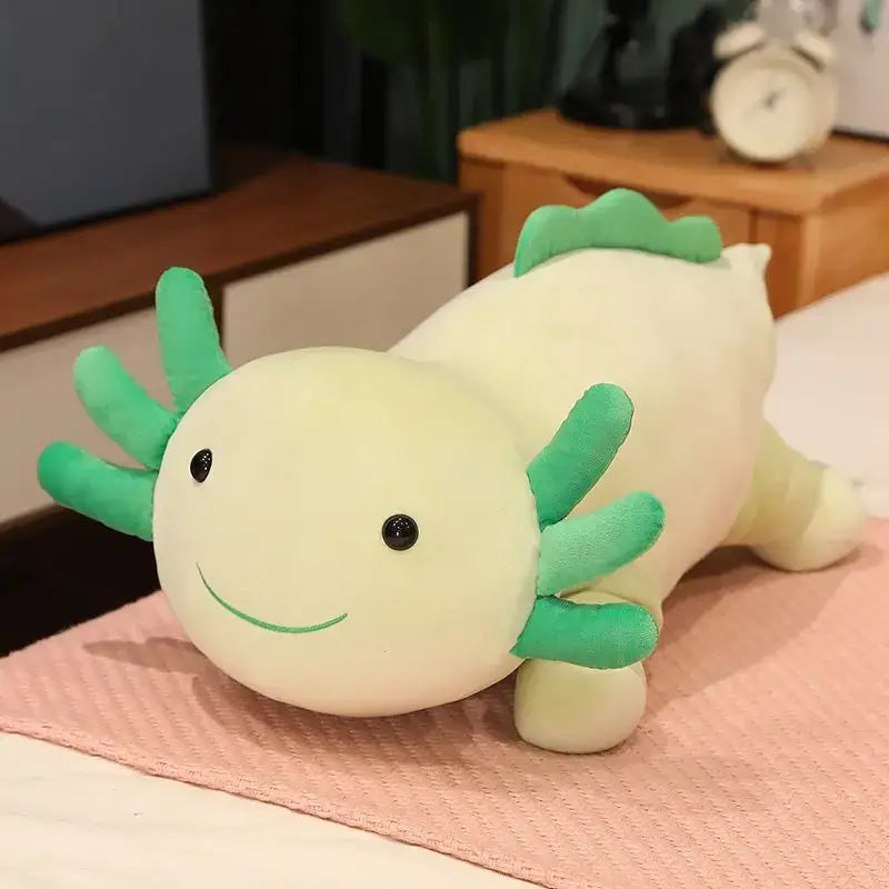 peluche axolotl kawaii Vert / 30cm