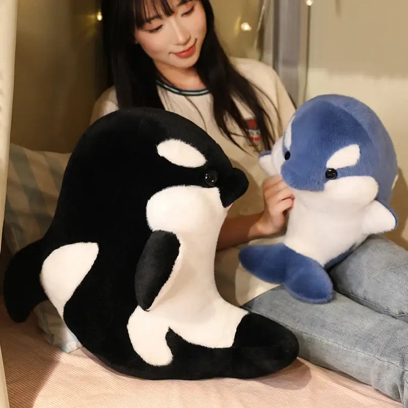 peluche baleine bébé